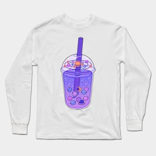 Space Celestial Boba Long Sleeve T-Shirt